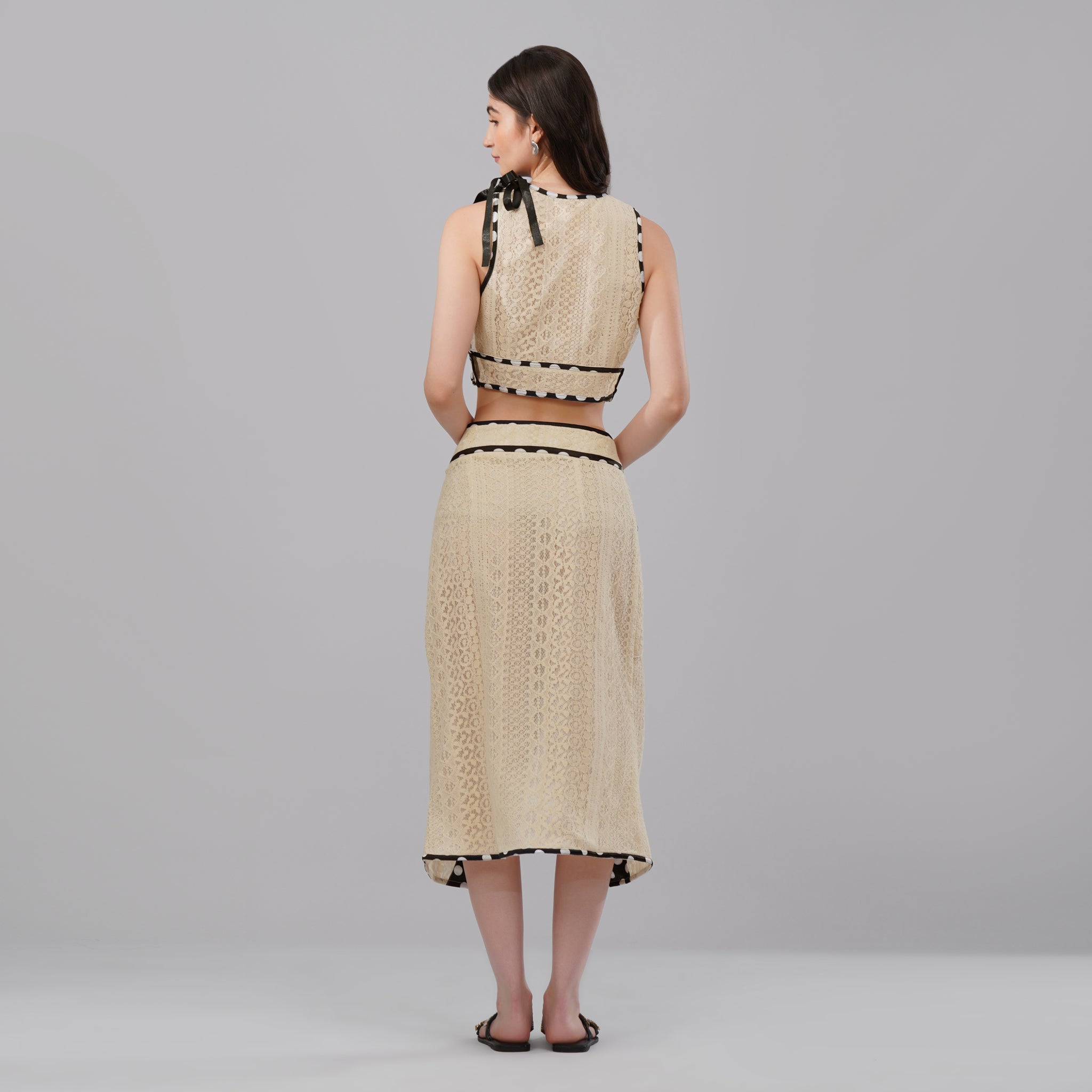Sunshine All Over – Embroidered Top & Skirt